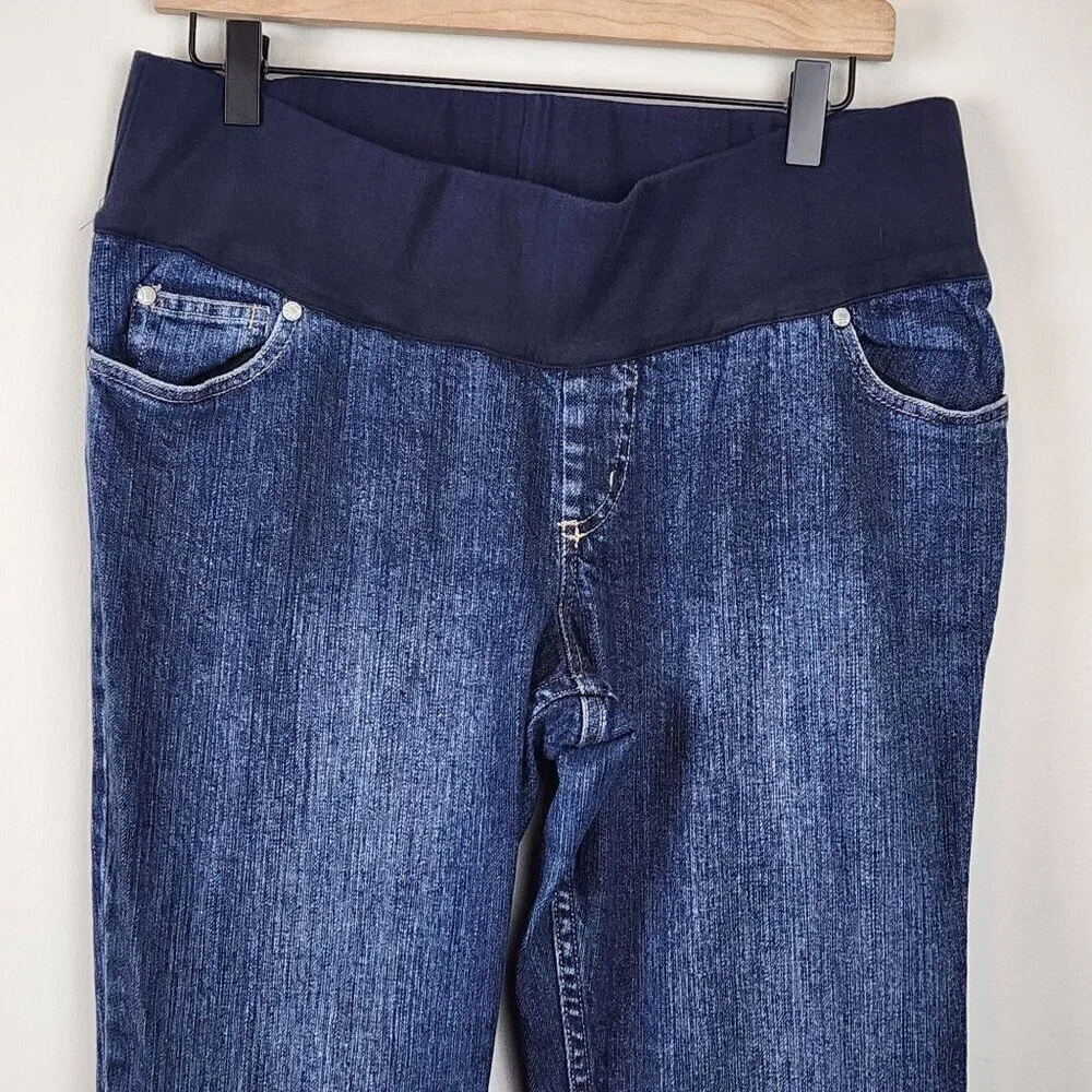 Liz Lange for Target maternity jeans size 12 blue